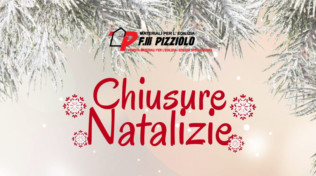 CHIUSURE NATALE 2024